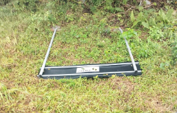 Placa do Meio Ambiente de Novo Cabrais é alvo de vândalos