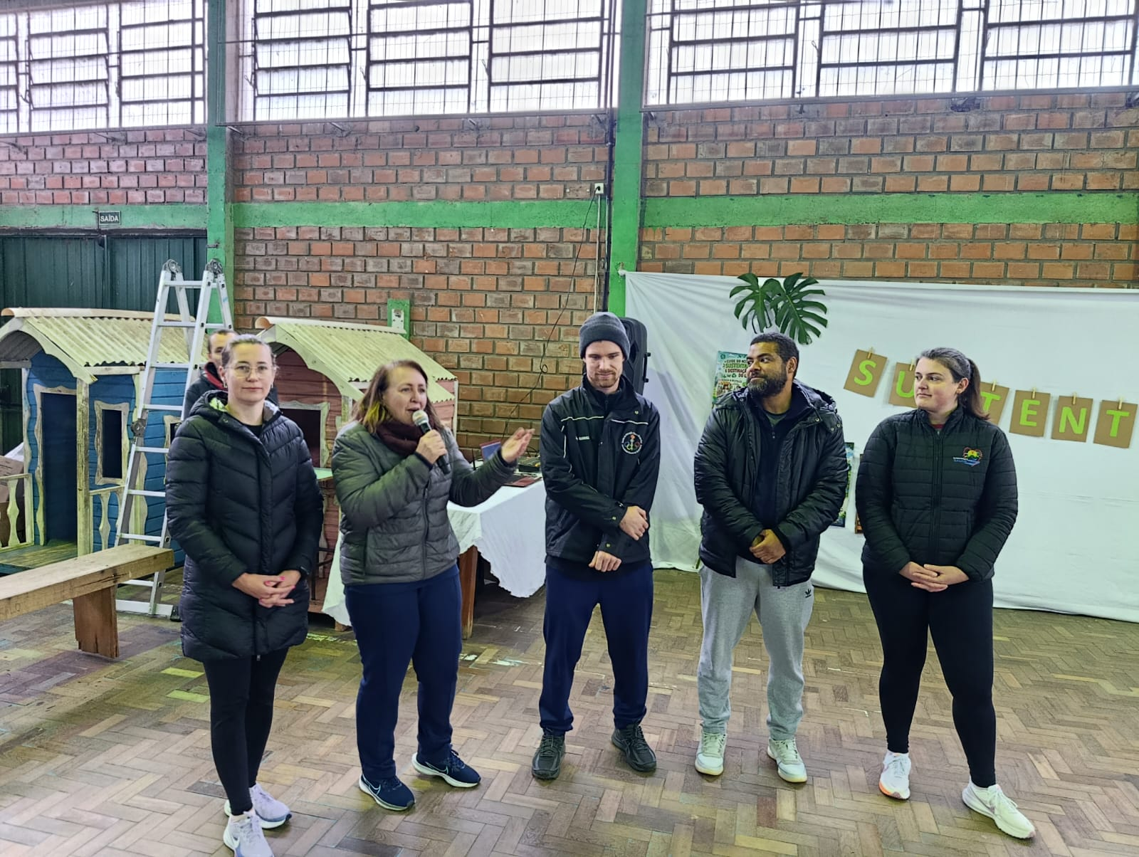 Projeto sustentabilidade é lançado na Escola Teófilo Teodoro Streck em Novo Cabrais.